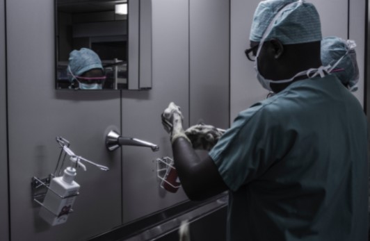 two medical cleaners